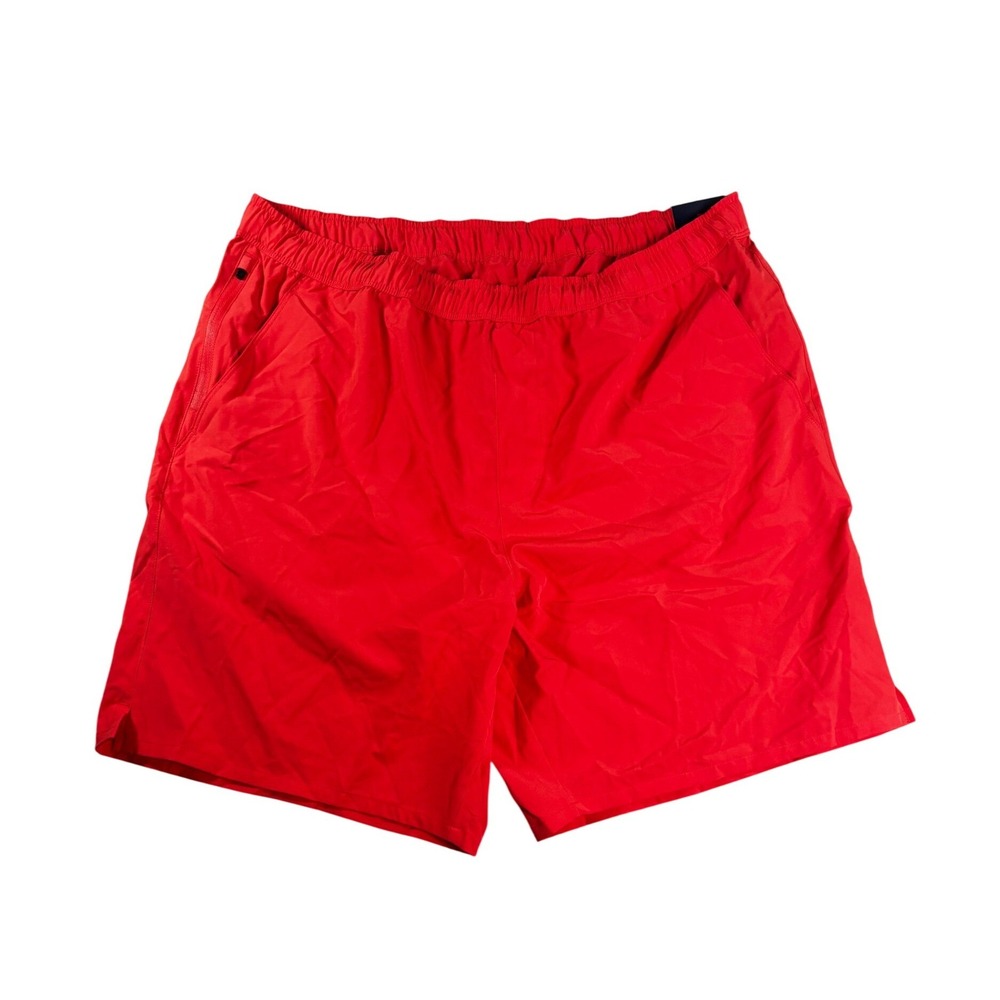 DSG Mens 8 Inch Agility Short Red Athletic Fit Gym Training Shorts XL NWT